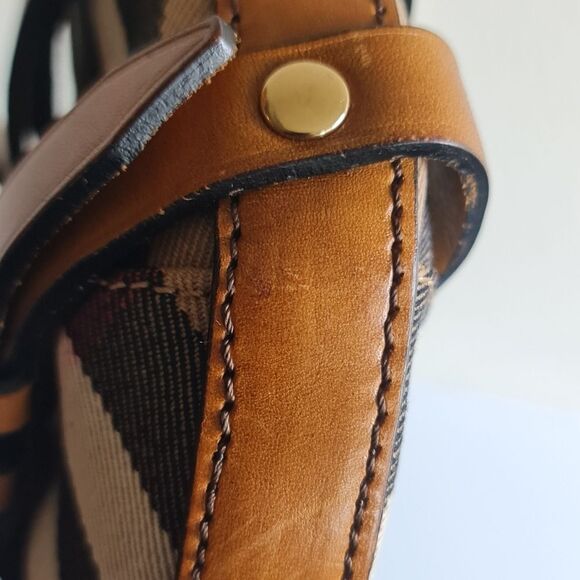 Burberry House Check Bridle Mini Parmoor Shoulder Bag Brown - Picture 10 of 16